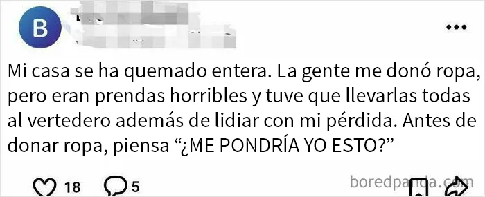 A lo mejor quiere ropa de diseñador