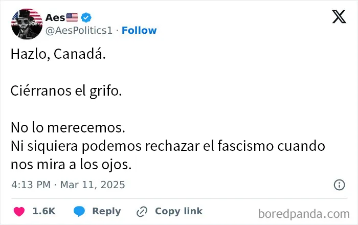 Venga, quitadnos todo porque yo quiero