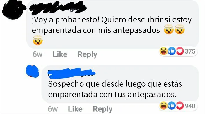 Emparentada con sus antepasados