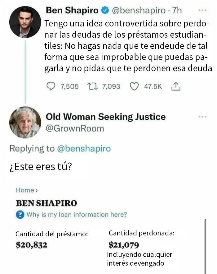 Se creerá lo que dice
