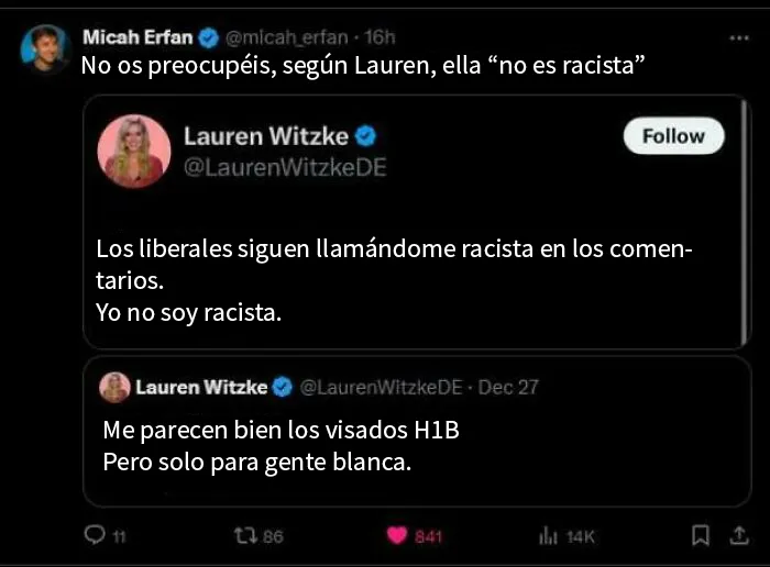 Que se coma sus propias palabras