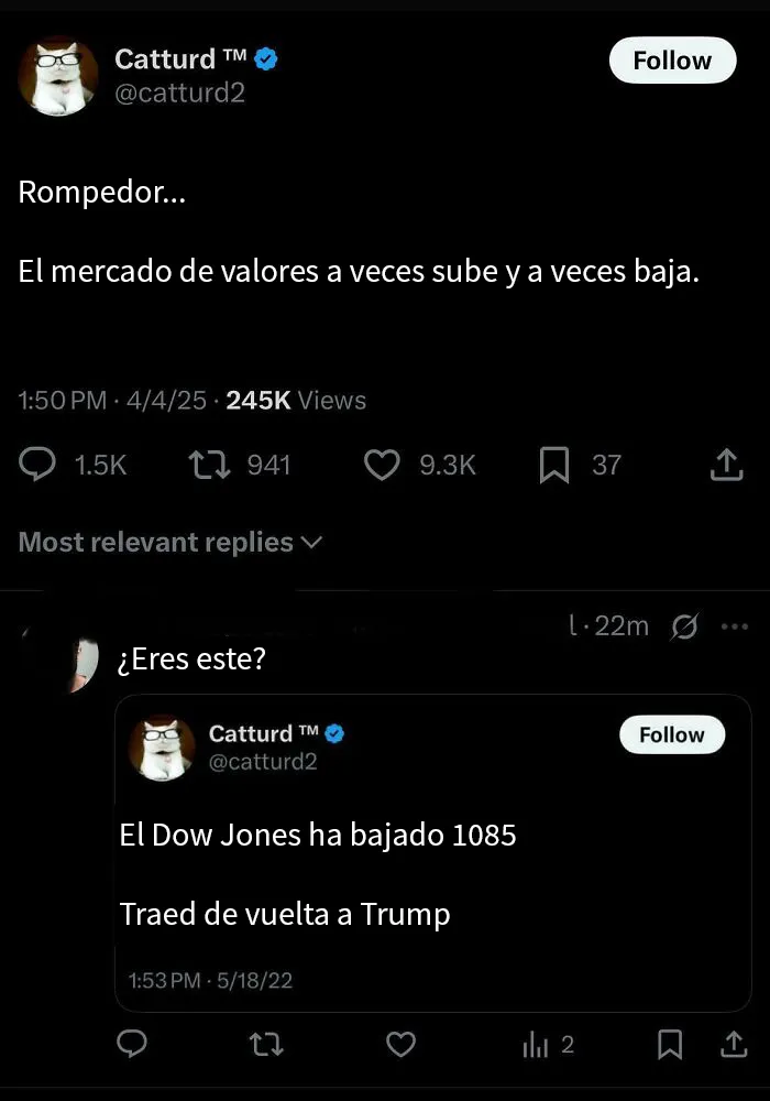 Y ahora es el doble