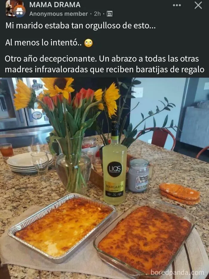 Día de la madre decepcionante