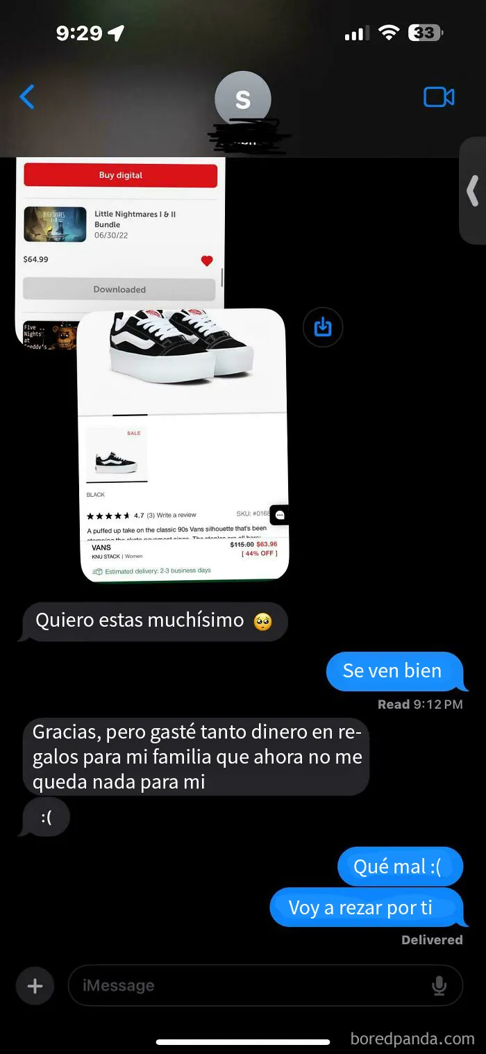 Mi exnovia y su lista de deseos navideños