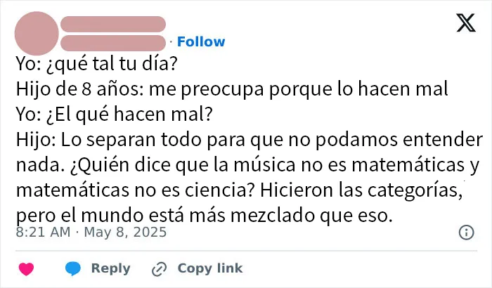 La sabiduría a los 8 años