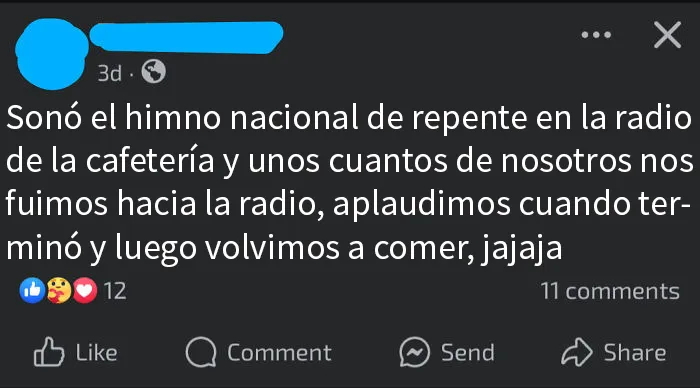 Todos aplaudieron