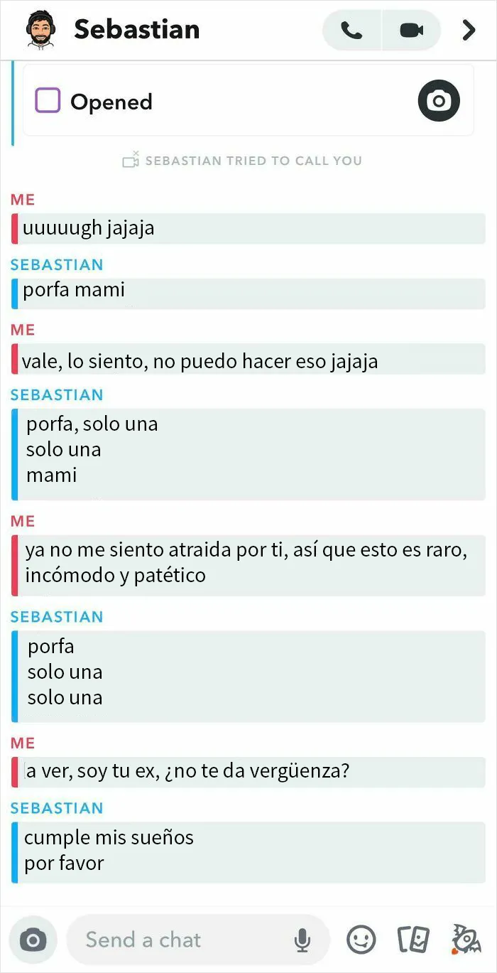 Mi ex del instituto me envió un video rogándome que le mandara fotos reveladoras, y se puso peor