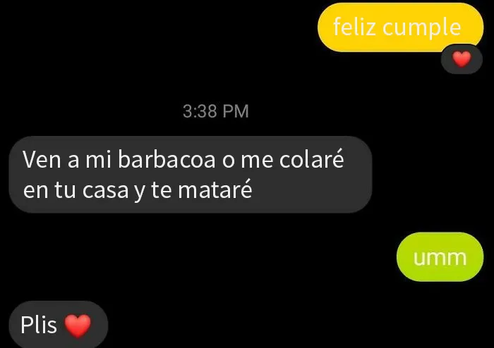 ¿Debería enseñar a la policía este mensaje de mi ex?