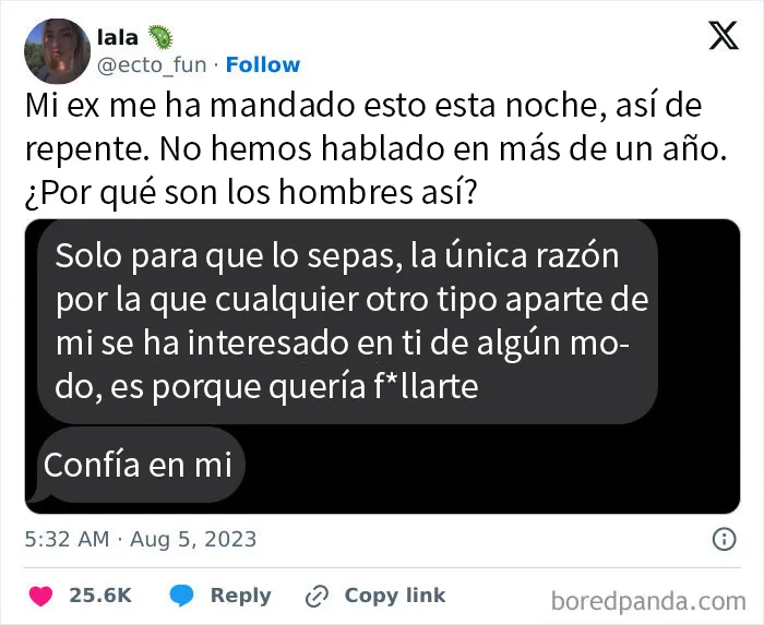 Parece obsesionado
