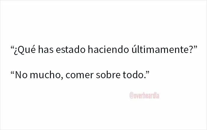 20 Conversaciones muy divertidas que se han escuchado en Los Ángeles