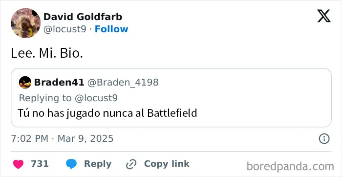 El desarrollador de Battlefield no ha jugado al Battlefield, parece ser