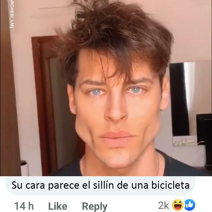 Influencer que entrenaba su mandíbula