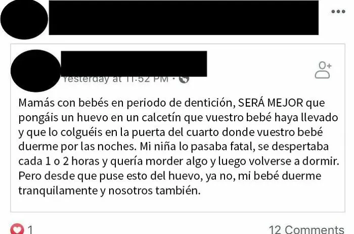 En los comentarios explica la ciencia tras su método