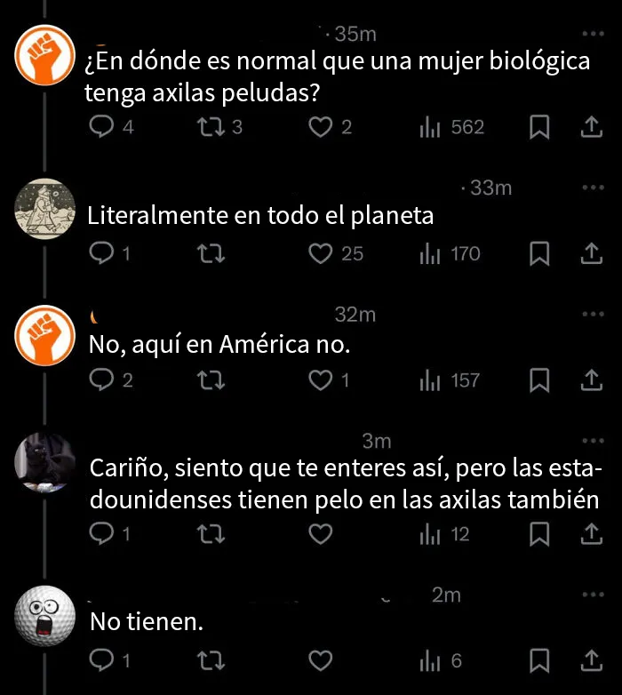 Las estadounidenses no tienen vello