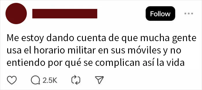 Horario militar