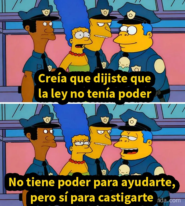 Gracias, jefe Wiggum