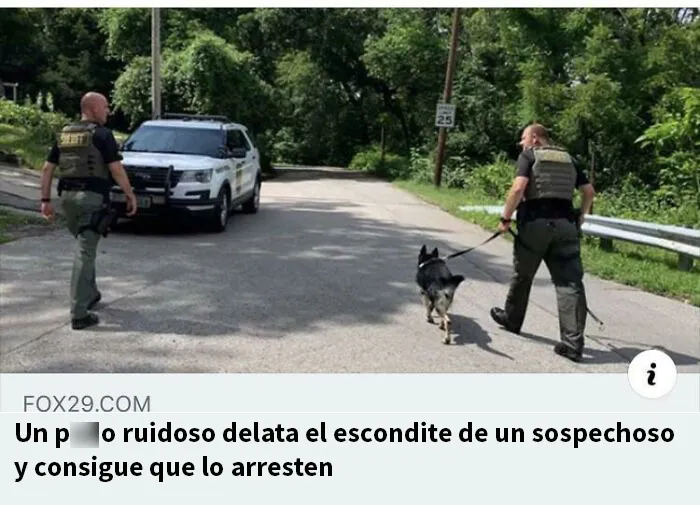 No fue silencioso