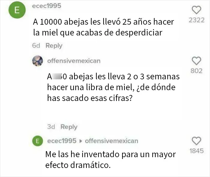 Las abejas no son nada eficientes