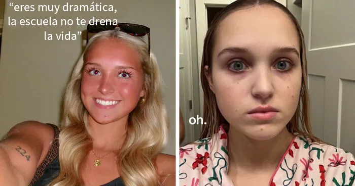 Estas personas comparten 20 fotos de antes y después de que la vida les pasara por encima