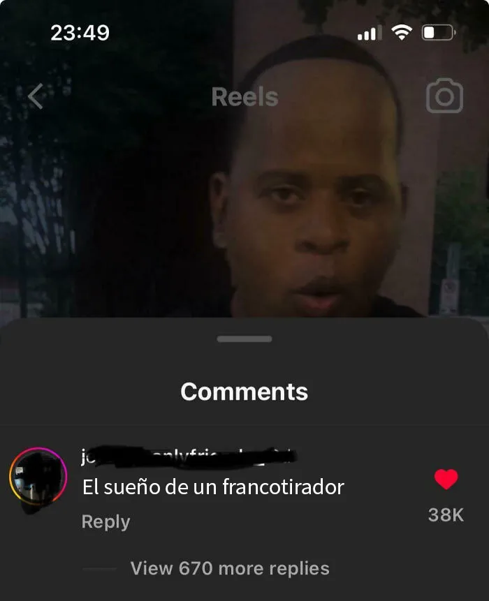 En instagram