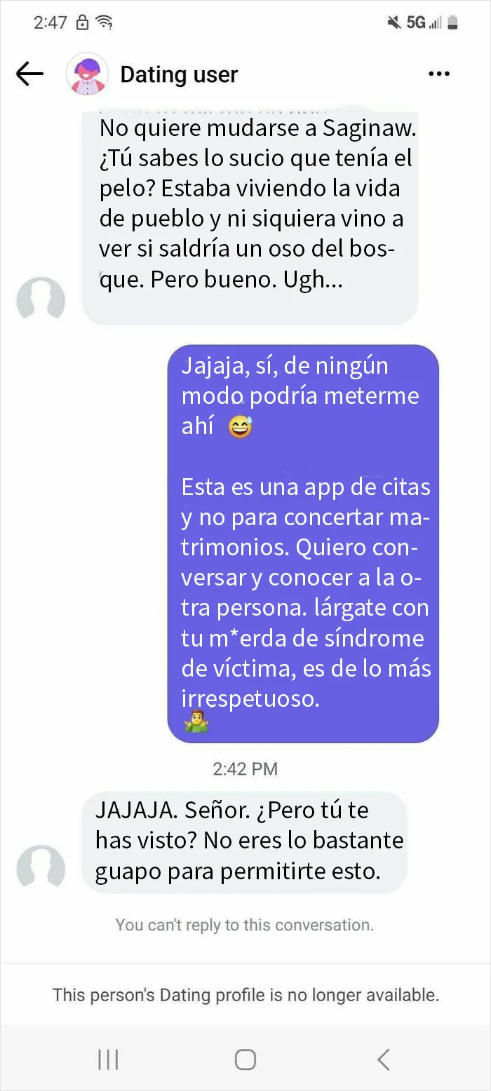 De buenas a primeras quiere mudarse