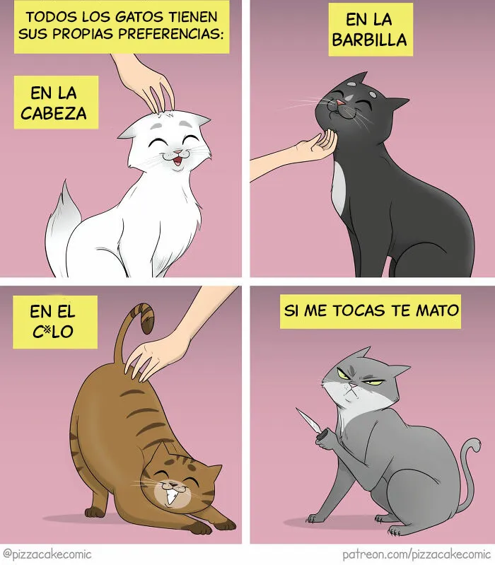 16 Cómics divertidos sobre la vida, los gatos y el caos cotidiano
