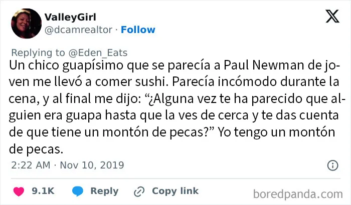 Un hombre de mal gusto