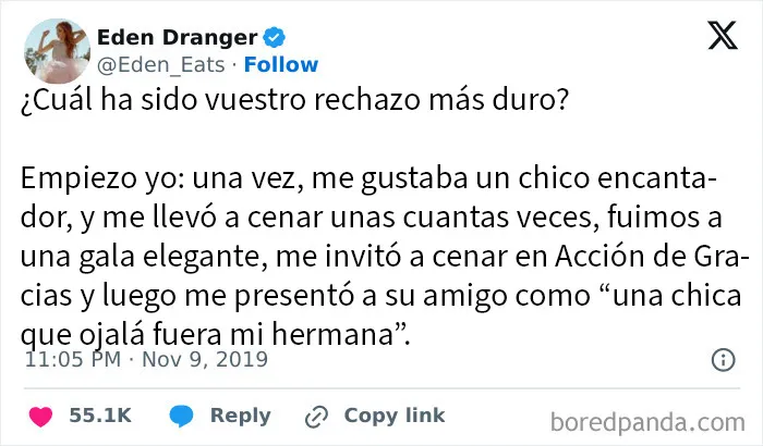 Él se lo pierde