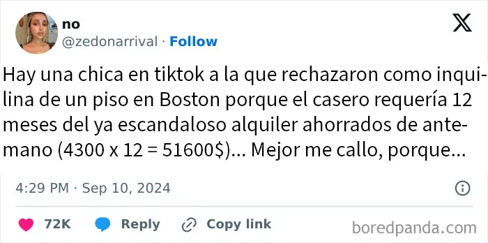 No quiere alquilarlo