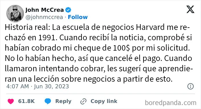 Cobran 100$ por solicitar plaza aunque luego te rechacen