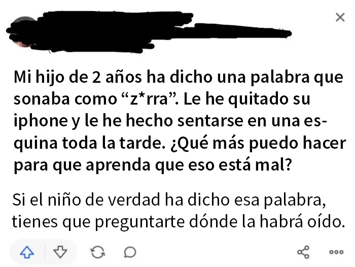 Claro, el problema no es un niño de 2 años con iphone