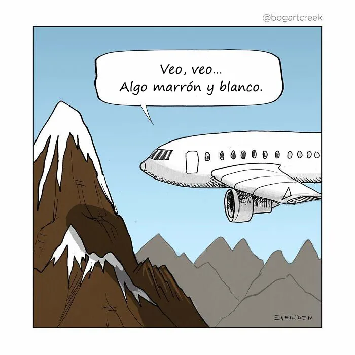 Estos cómics de Derek Evernden nos cuentan buenos chistes usando un solo panel (nuevas imágenes)