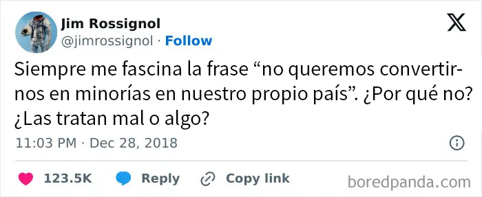 Te hace pensar