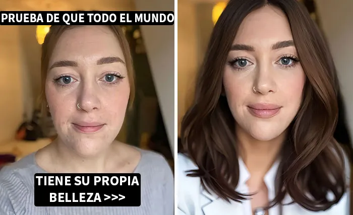 28 Fotos comparativas de cómo la gente podría verse mejor con cambios mínimos