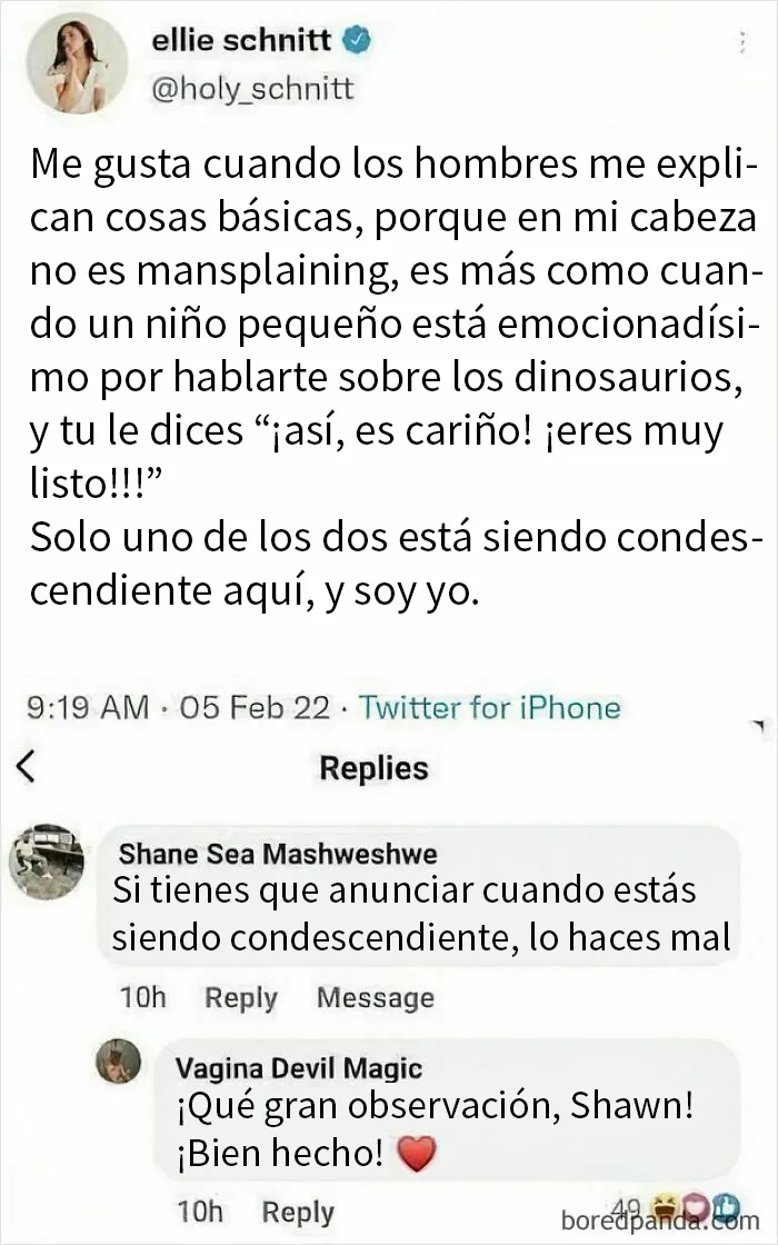 Es decir, no se equivoca, a veces estoy muy emocionado por contarle algo a alguien, pero no a menudo