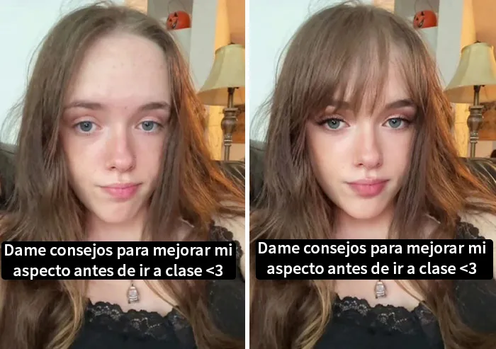 28 Fotos comparativas de cómo la gente podría verse mejor con cambios mínimos