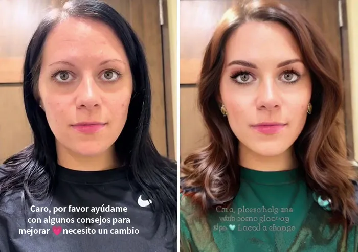 28 Fotos comparativas de cómo la gente podría verse mejor con cambios mínimos