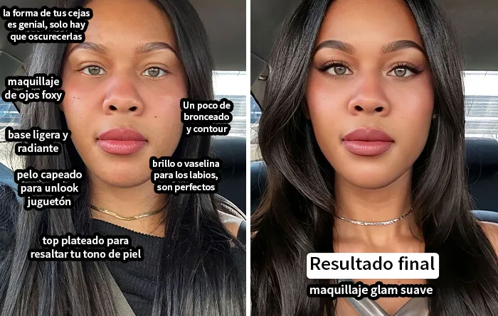28 Fotos comparativas de cómo la gente podría verse mejor con cambios mínimos