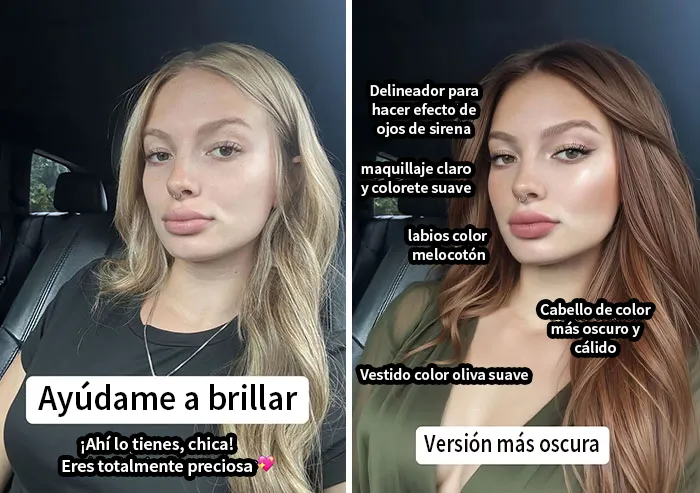 28 Fotos comparativas de cómo la gente podría verse mejor con cambios mínimos