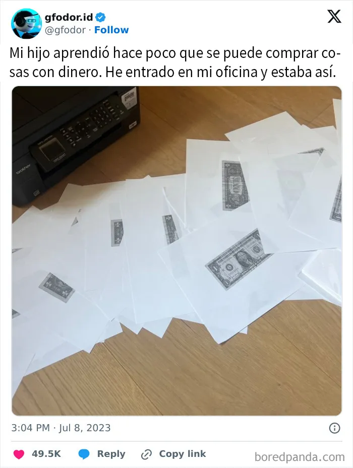 Tiene 5 años por cierto
