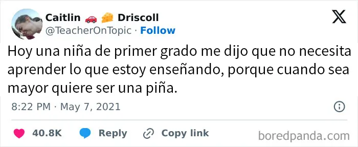 Una profesión muy dura
