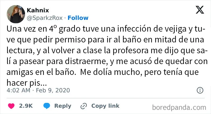 Desagradable como poco