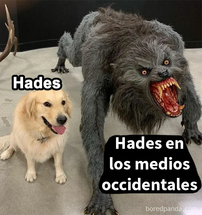 Él es feliz con su esposa y su perro