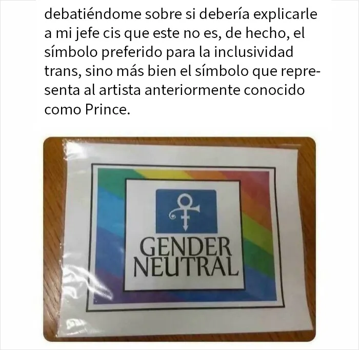 Intento de ser de género neutral