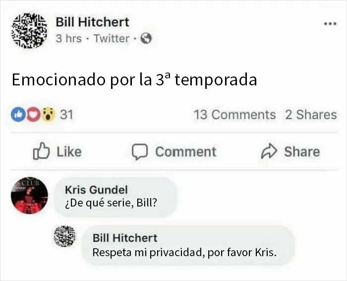 En serio Bill