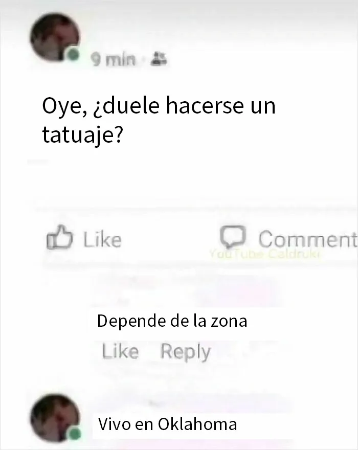 Depende de la zona