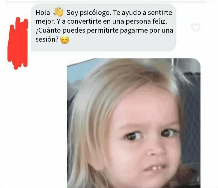 Nadie viene a tinder para esto