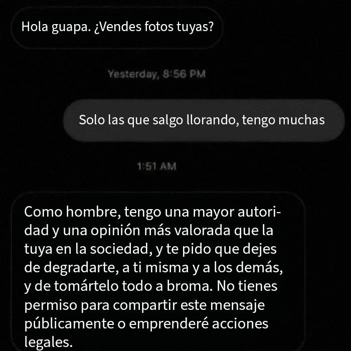 18 De los peores y más groseros mensajes de hombres que recibieron estas mujeres