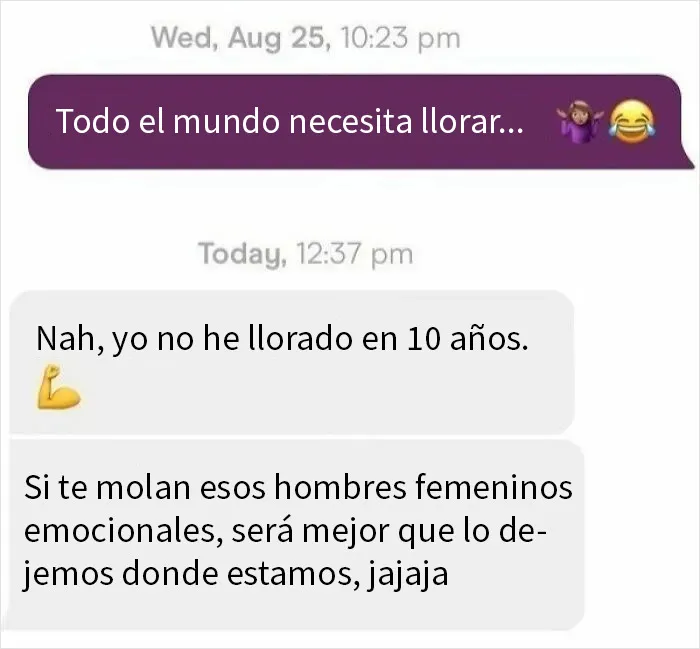 18 De los peores y más groseros mensajes de hombres que recibieron estas mujeres