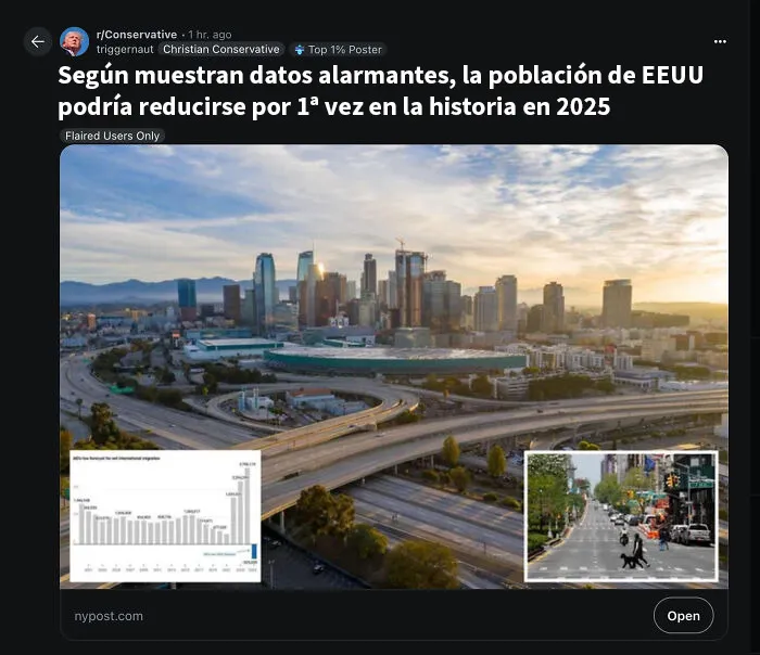 Expulsan a millones de personas de EE.UU. + Sorprendidos por la disminución de la población